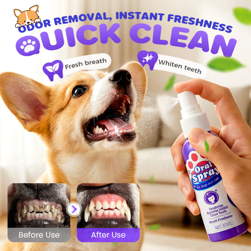 🔥2026 New Arrivals: Teeth Cleaning Spray for Pets.