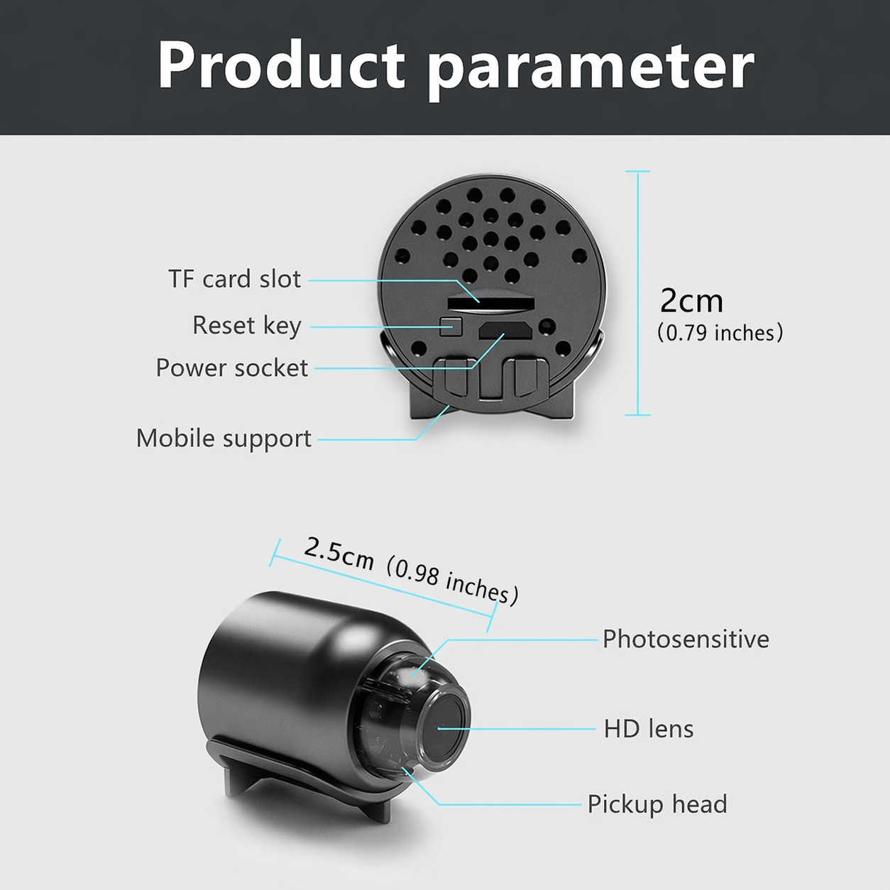 📸 NEW 2026 Mini 5G Wireless WiFi Camera - 1080p HD Streaming
