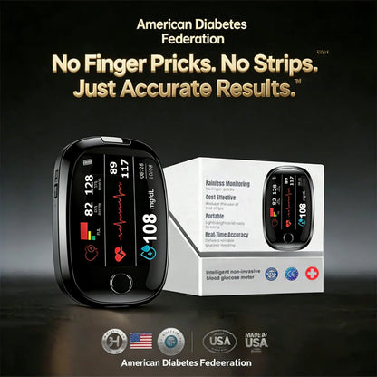 🔥Final 3 Hours: 50% OFF🏆Non-Invasive Blood Glucose Meter[99.9% Accuracy]✅TGA Approved